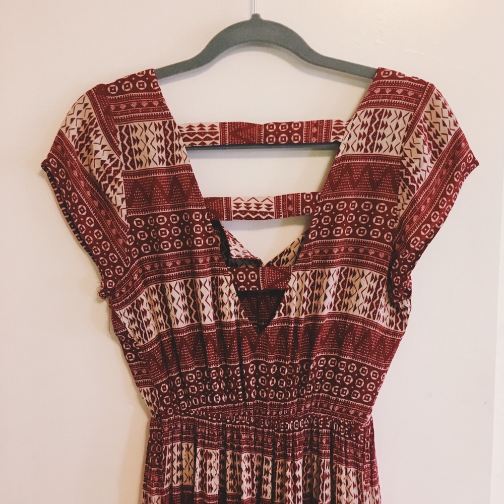 Forever 21 Geometric Pattern Dress